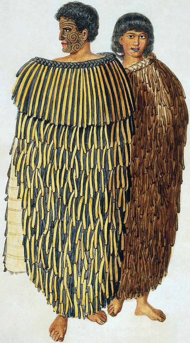 hone heke watercolour maori