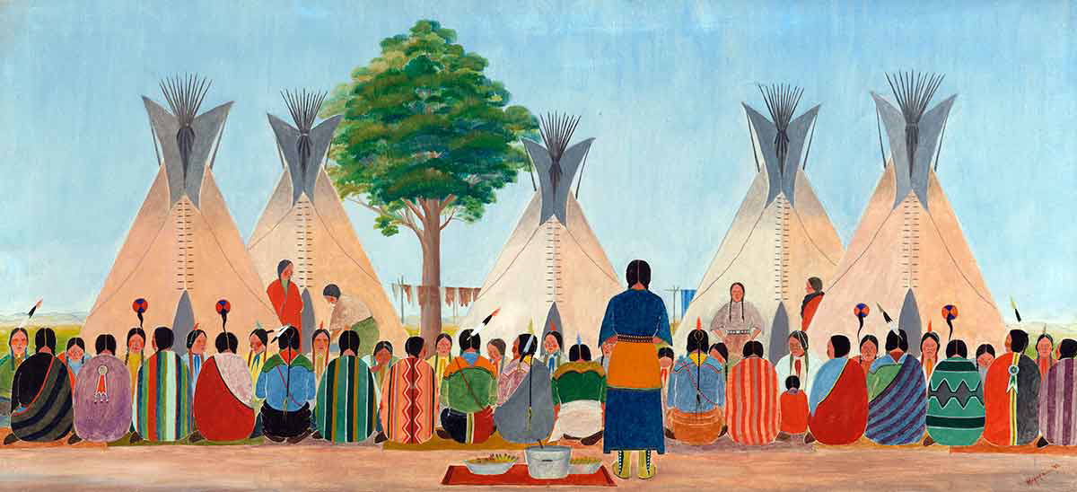 indian gathering mopope colonialism imperialism