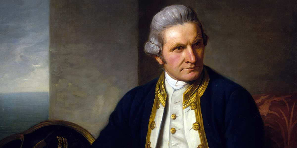 james cook portrait