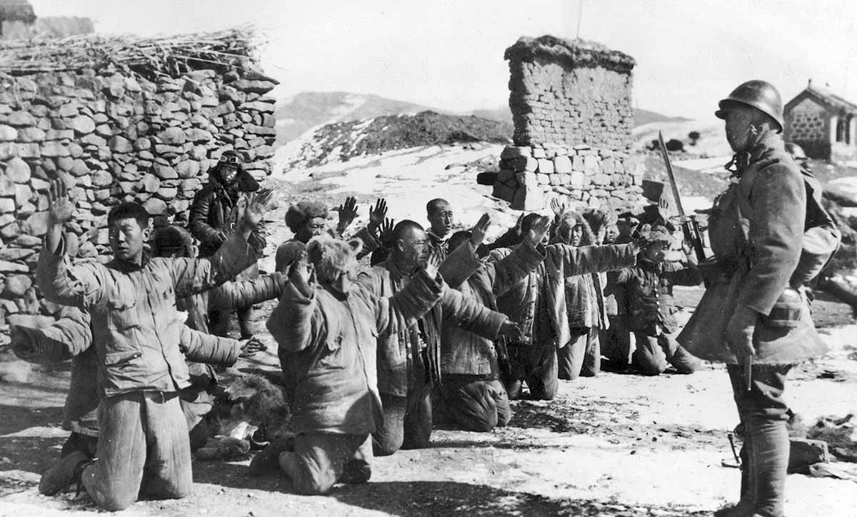 japanese invasion manchuria photo