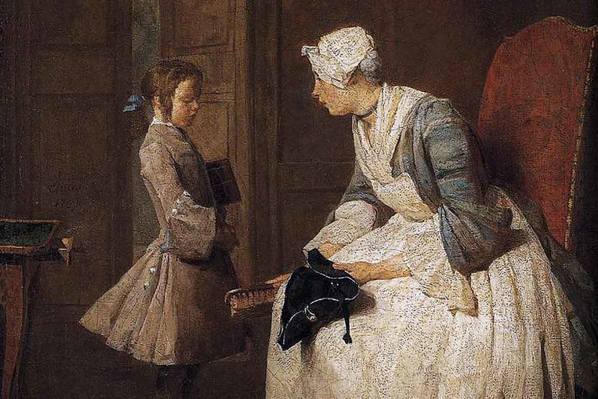 jean siméon chardin governess painting