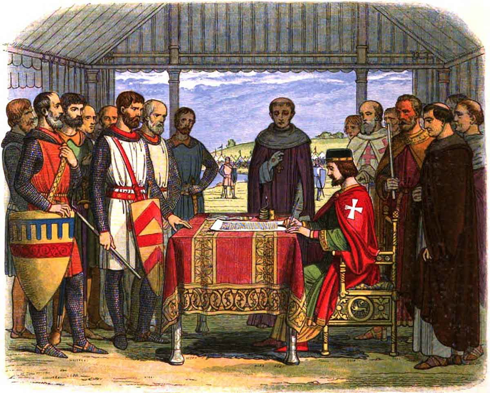 john signs magna carta
