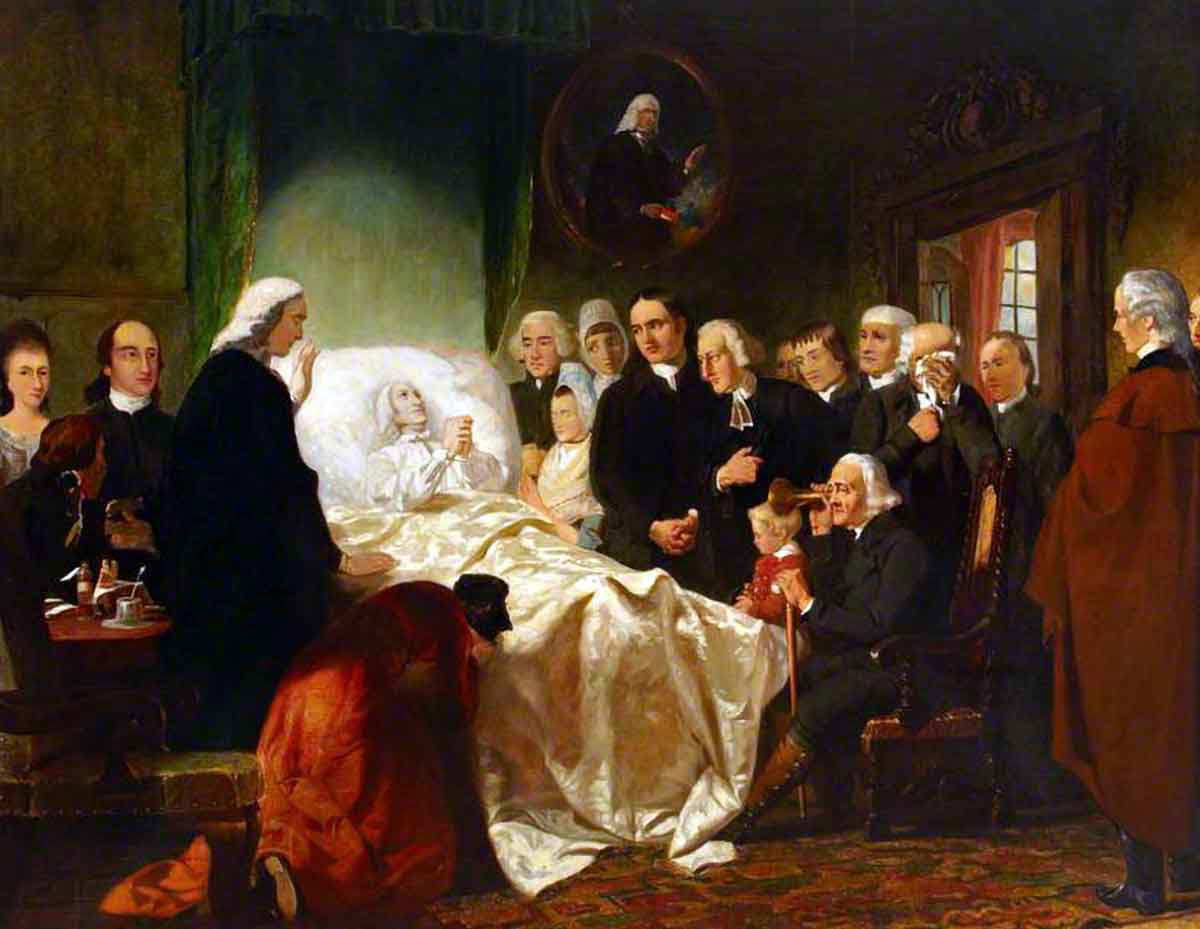 john welsey deathbed