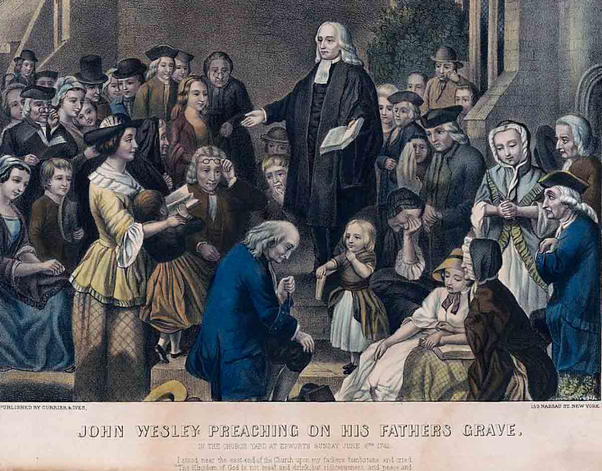 john wesley preaching grave methodist