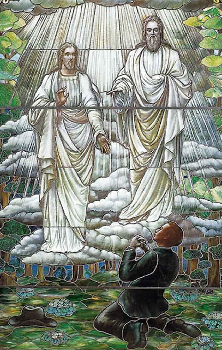 joseph smith vision stained glass