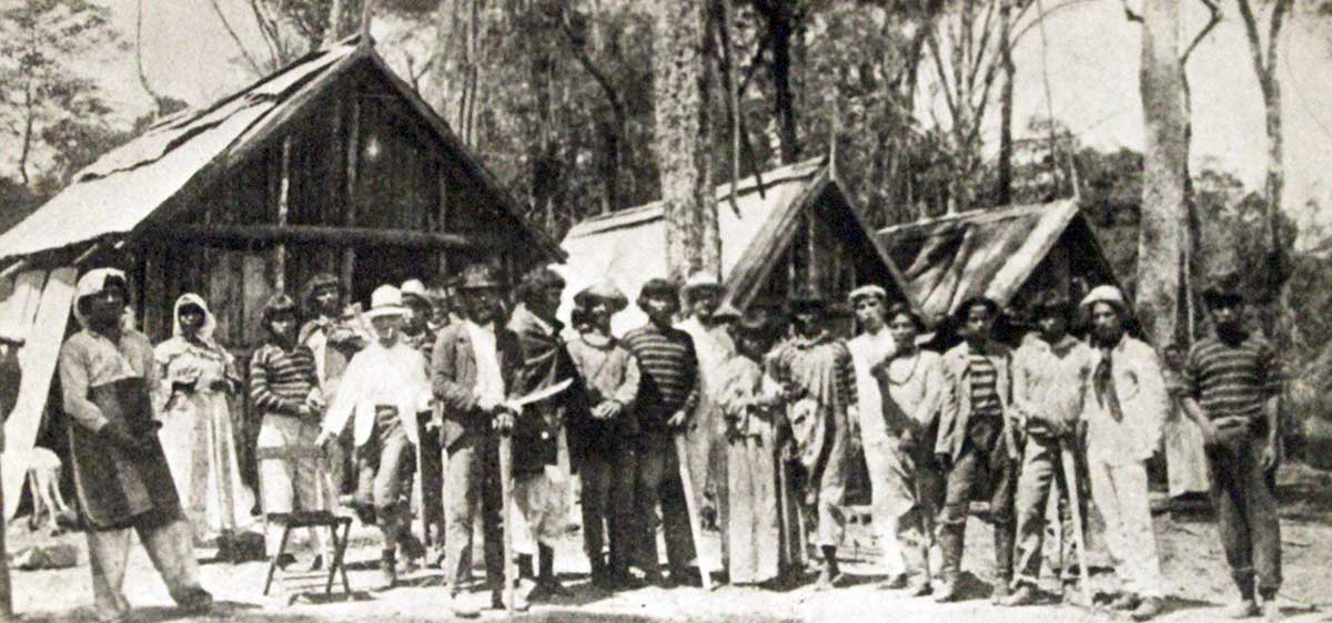 kaingang camp 20thc photography