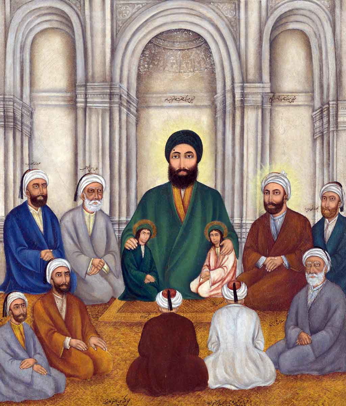 kashani people of prophets house painting