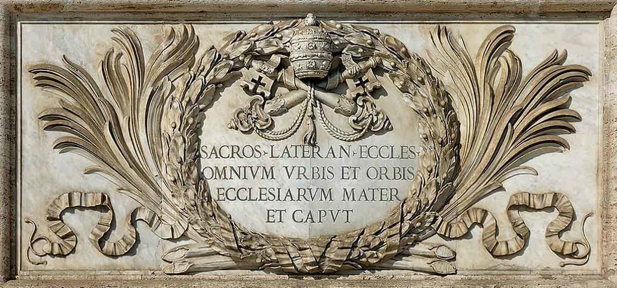 lateran inscription papal supremacy