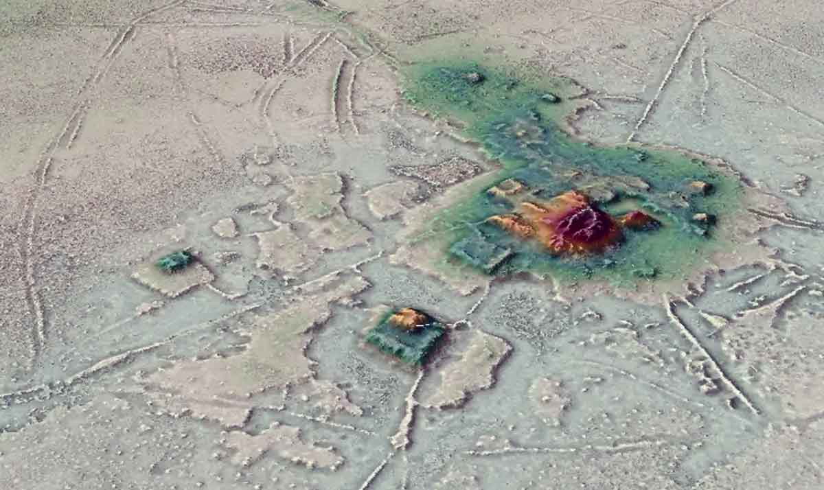 lidar image complex amazonian settlements