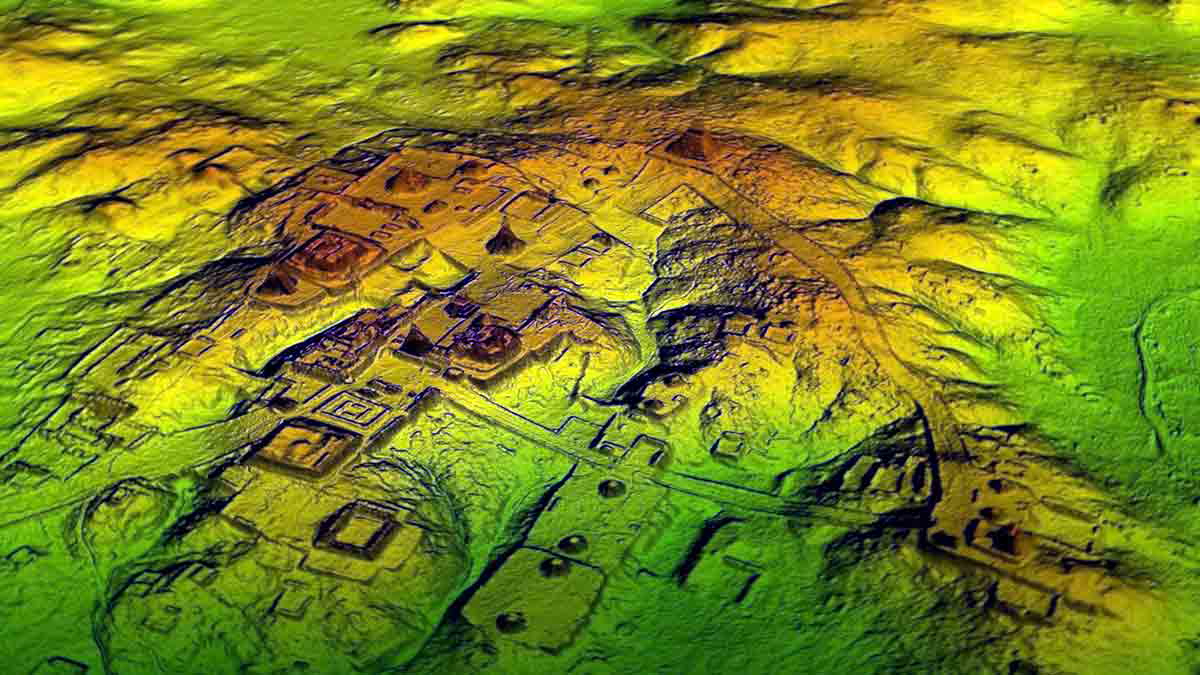 lidar maya city guatemala