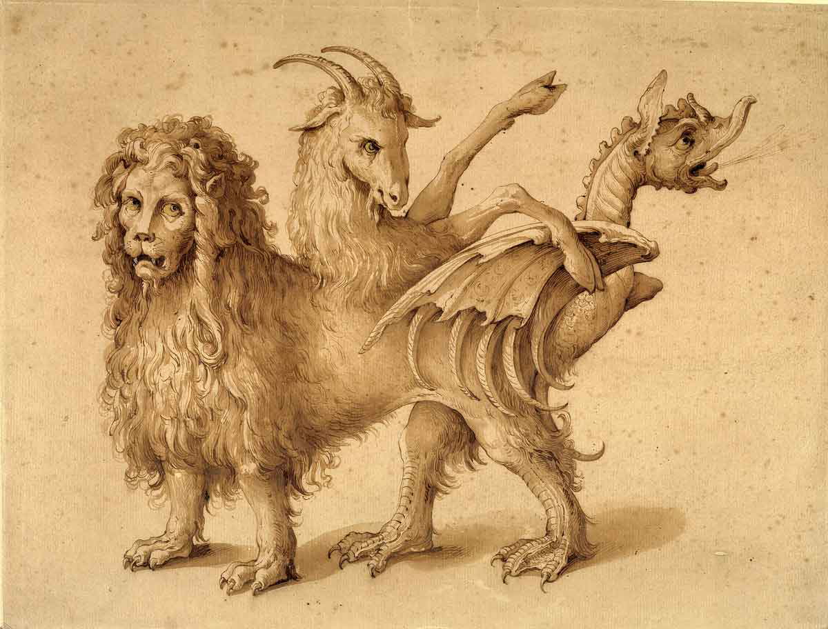 ligozzi chimera drawing