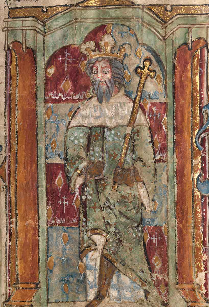 llanbeblig hours magnus maximus holding sceptre