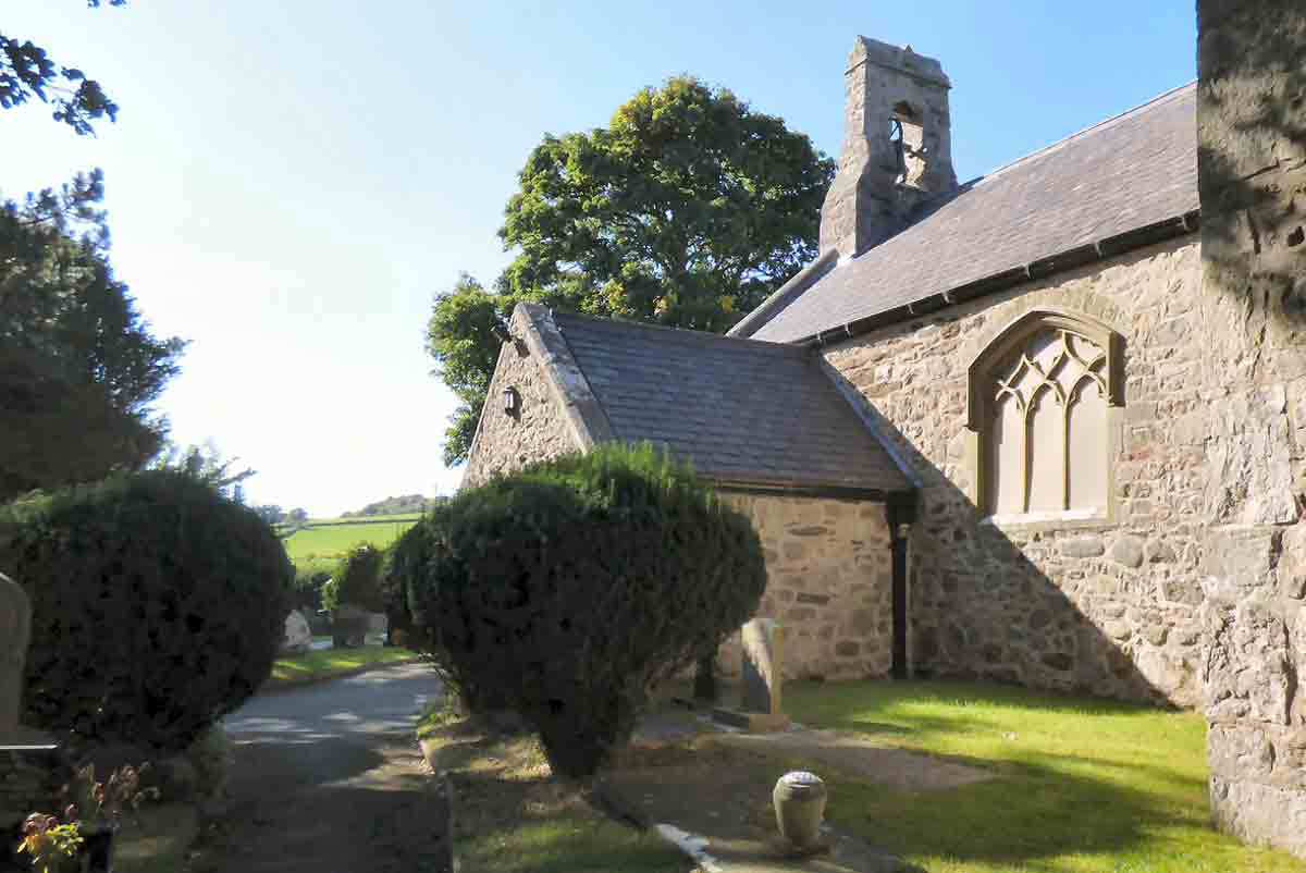 llanrhos church maelgwn death gerald england cc by 2.0