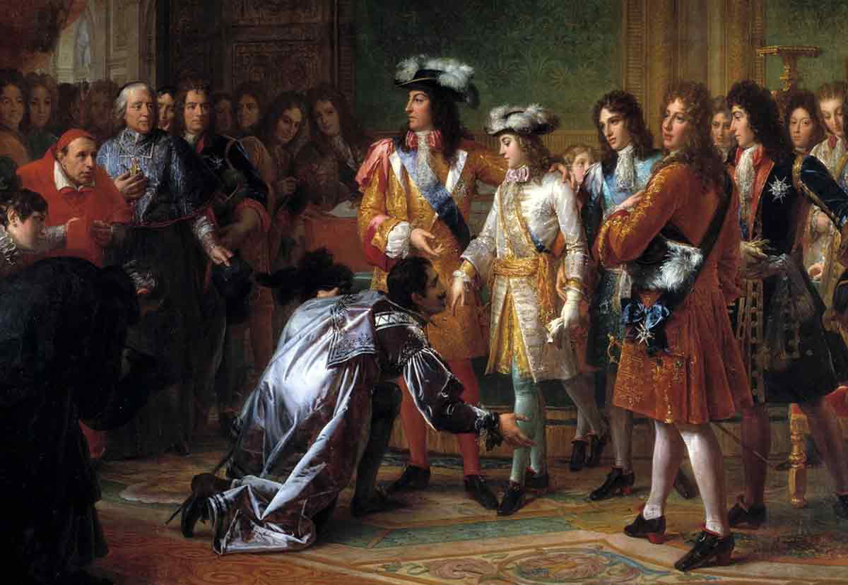 louis xiv bourbon and philip v spain