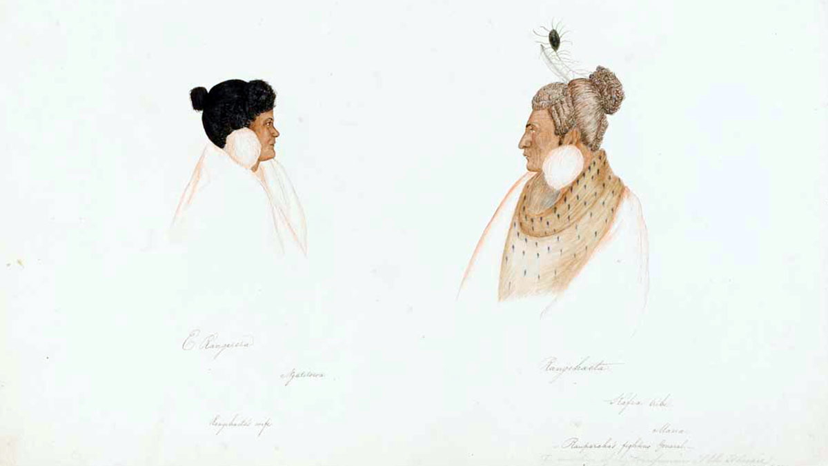 maori couple portraits