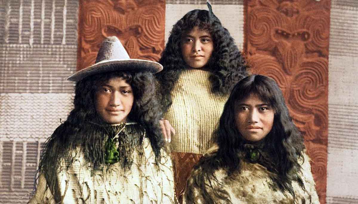 maori girl trio