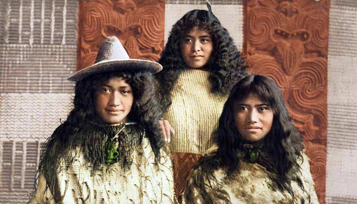 maori girl trio