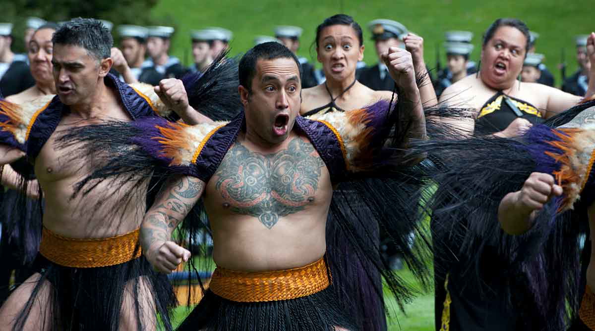 maori haka men