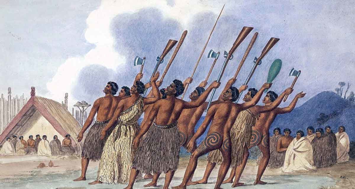 maori performing haka