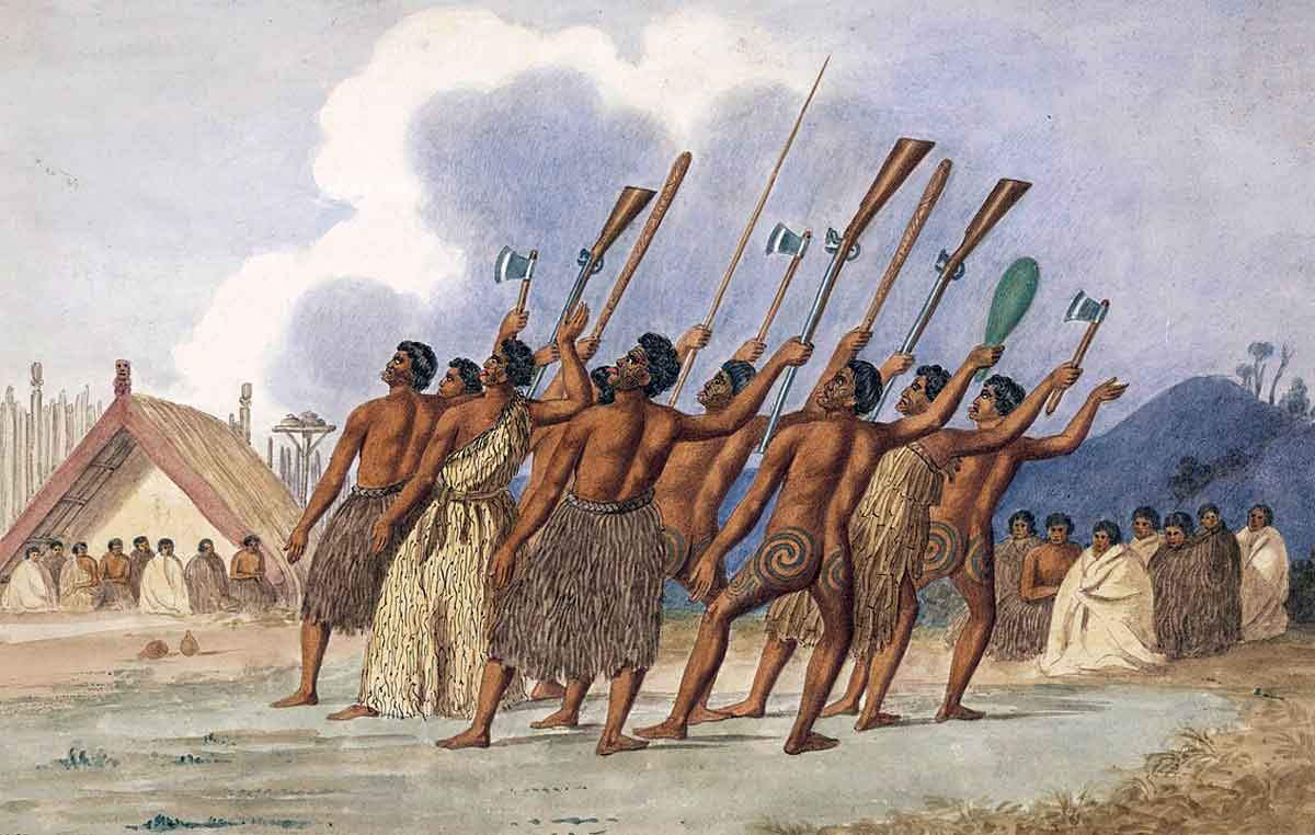 maori performing haka