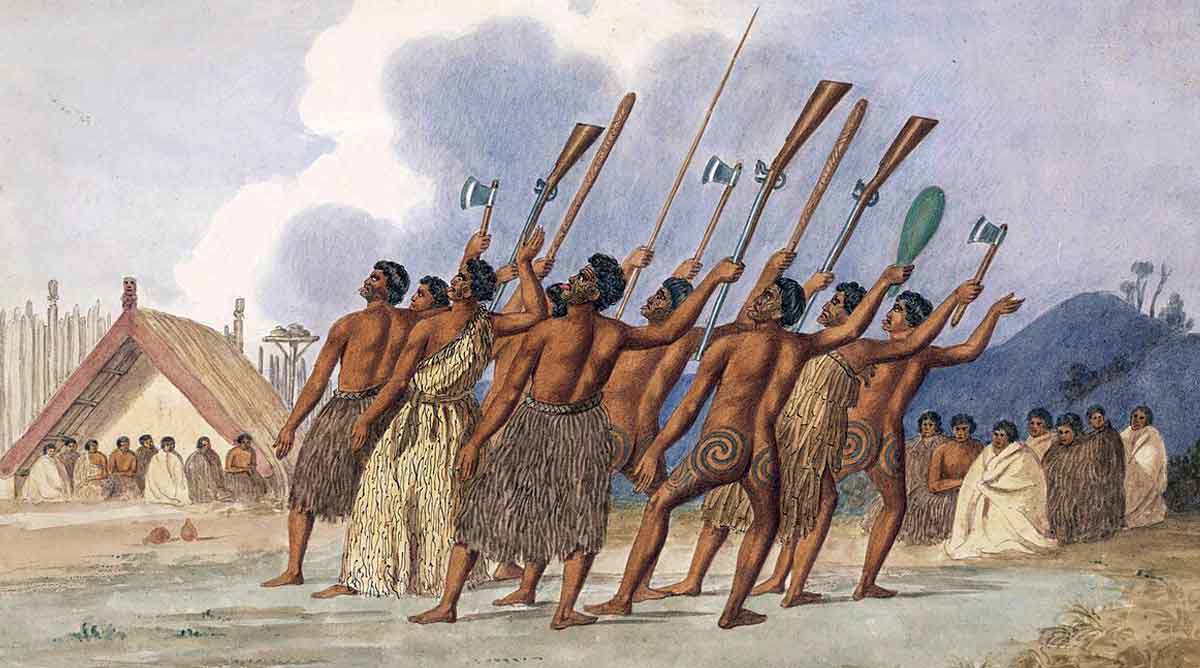 maori performing haka
