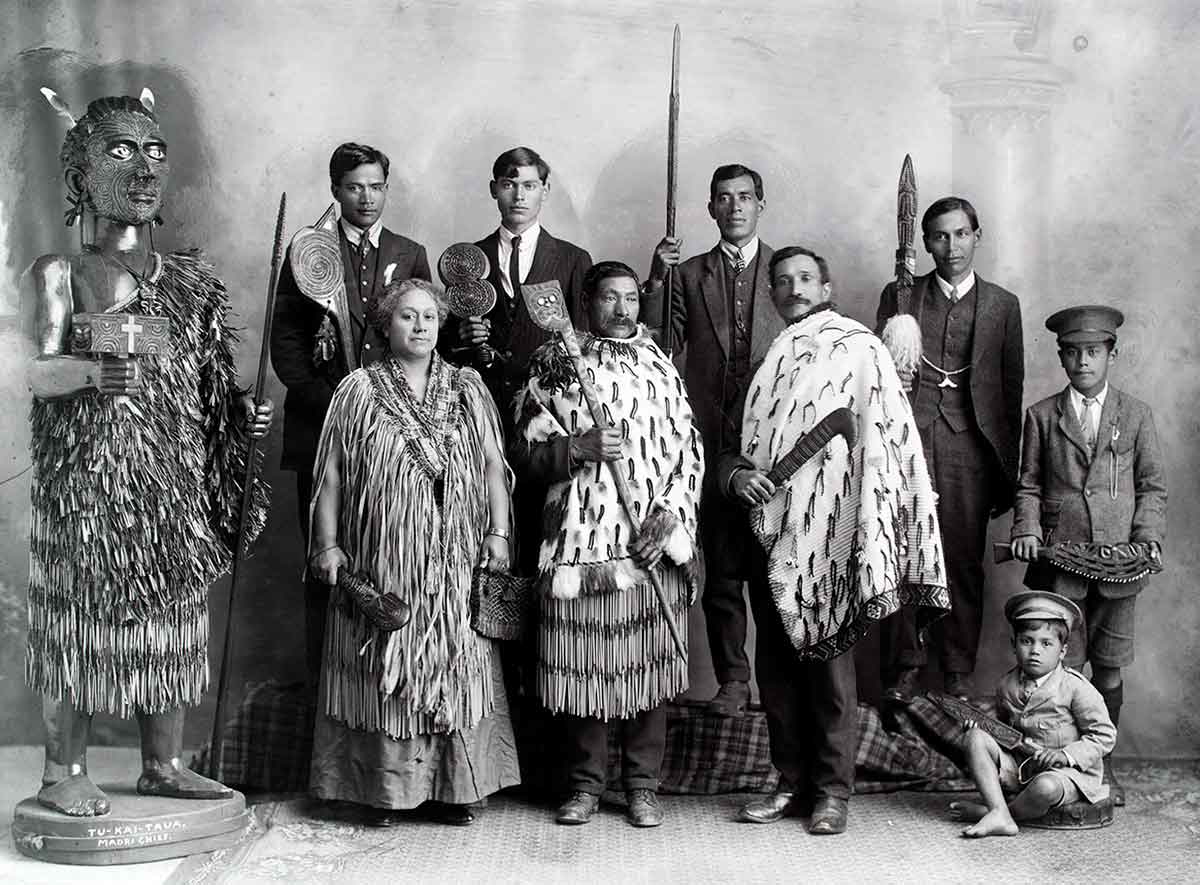 maori tribes representative standing