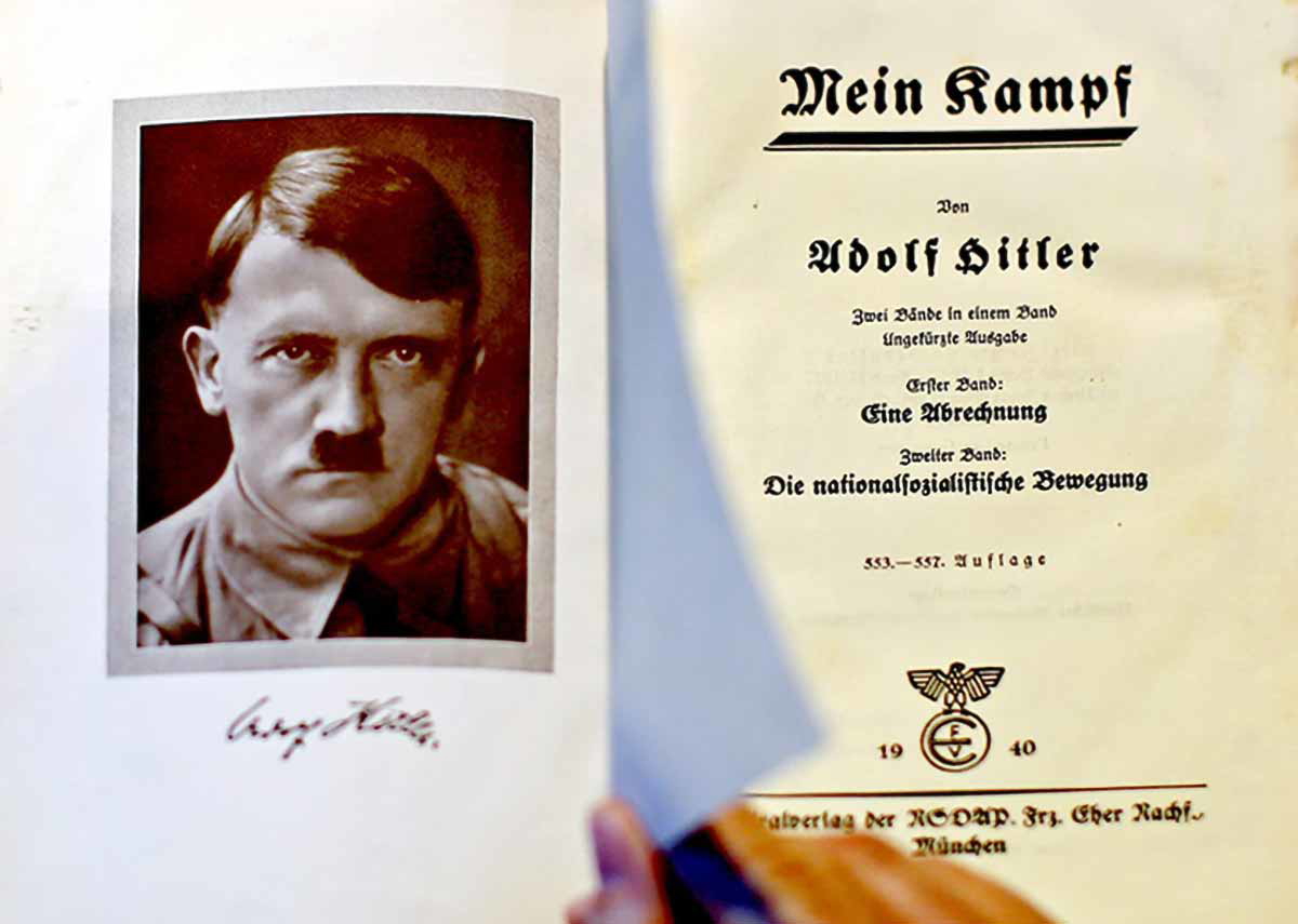 mein kampf copy photo