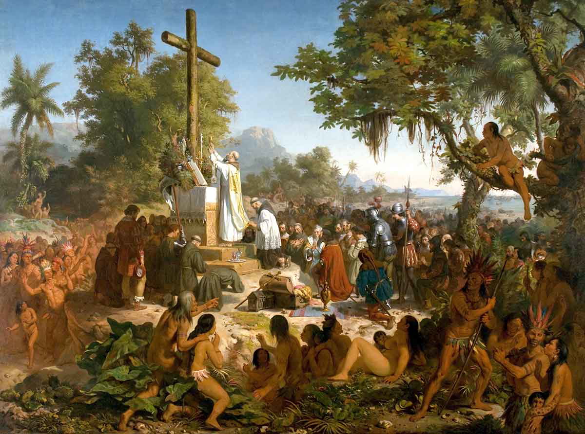 meirelles first mass brazil indigenous christianization