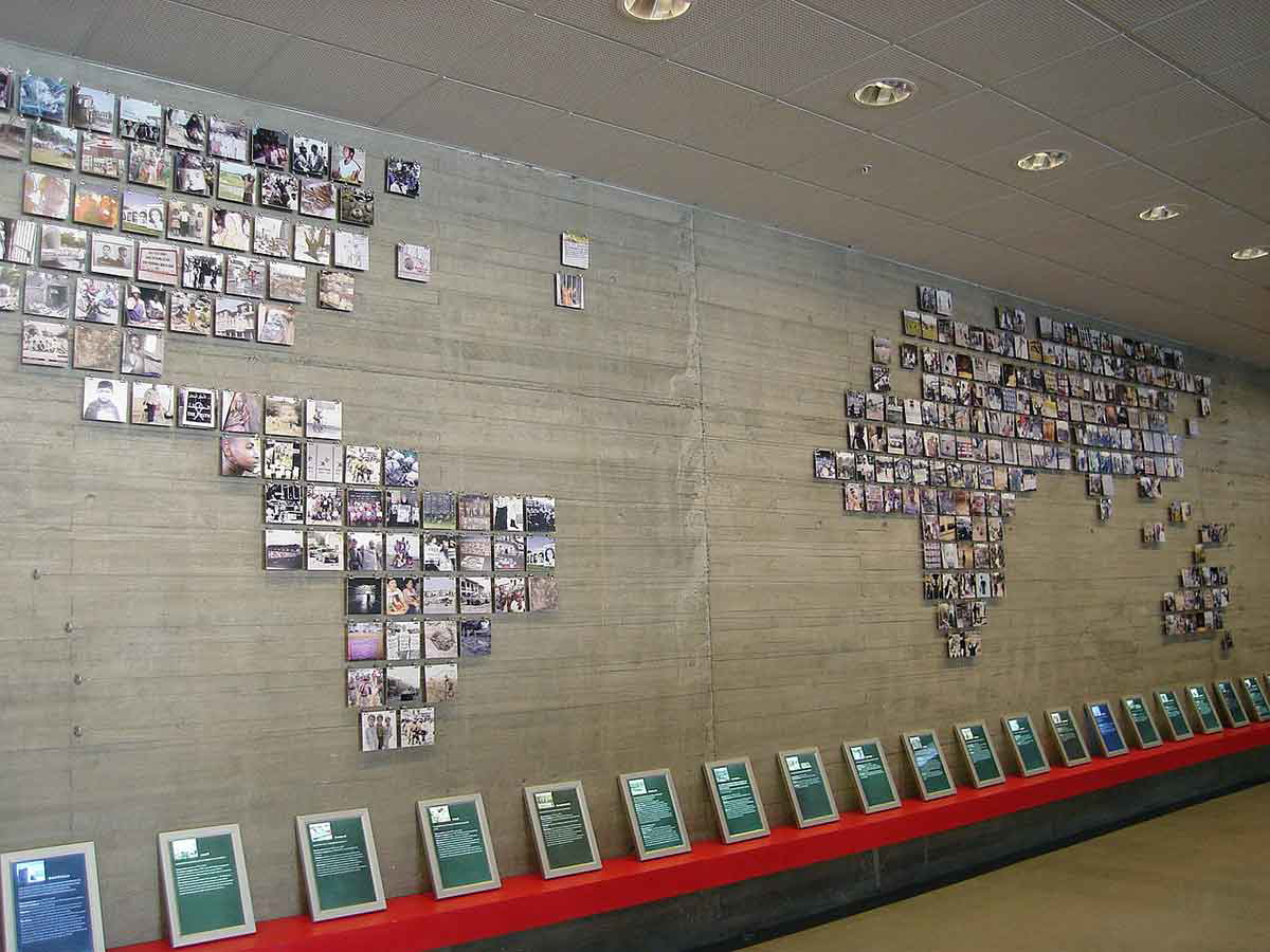 memory hall museum human rights santiago chile