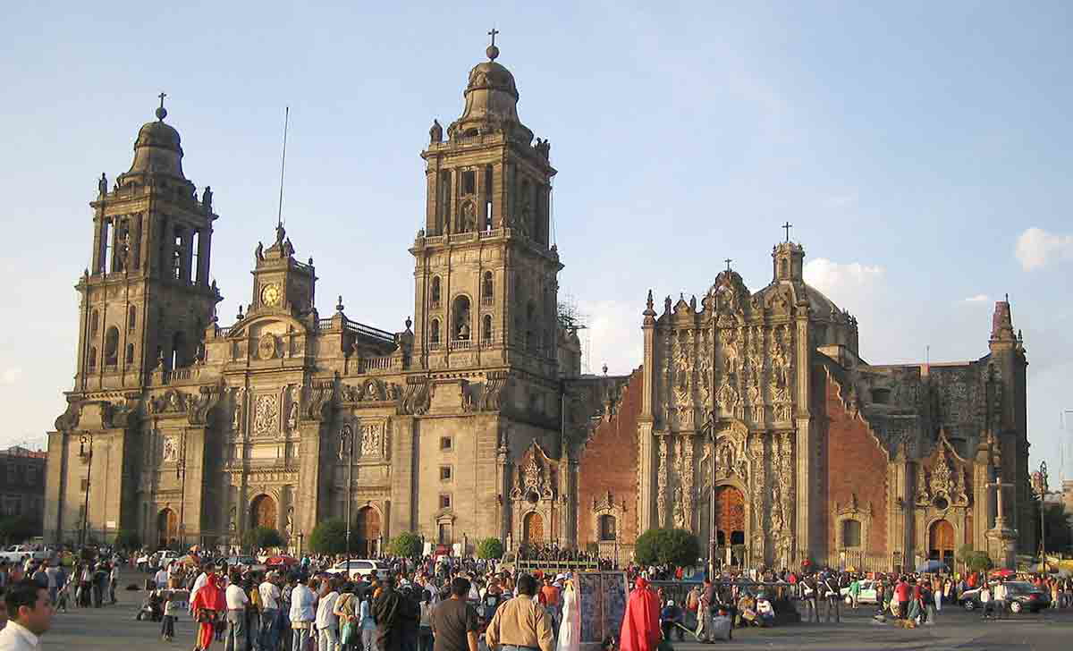 mexico city zocalo cathedral