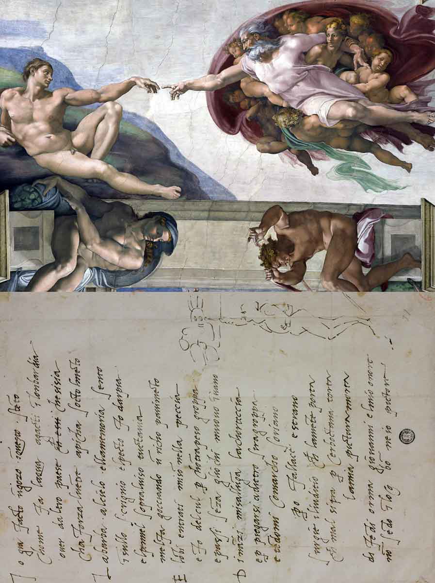 michelangelo creation adam sistine chapel