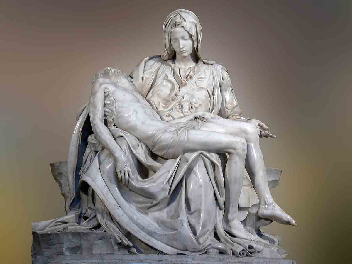 michelangelo pieta st peter basilica