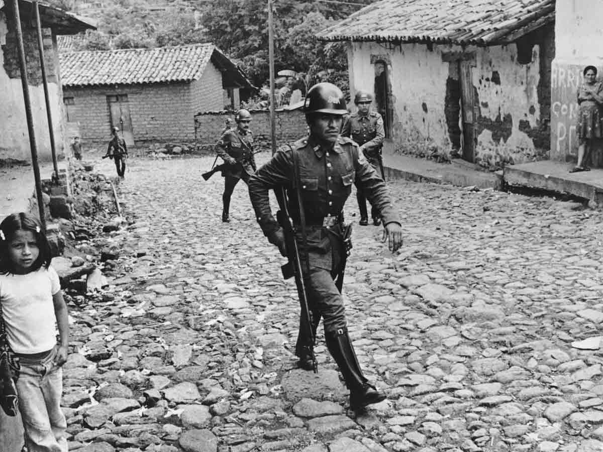 military patrol el salvador 1979