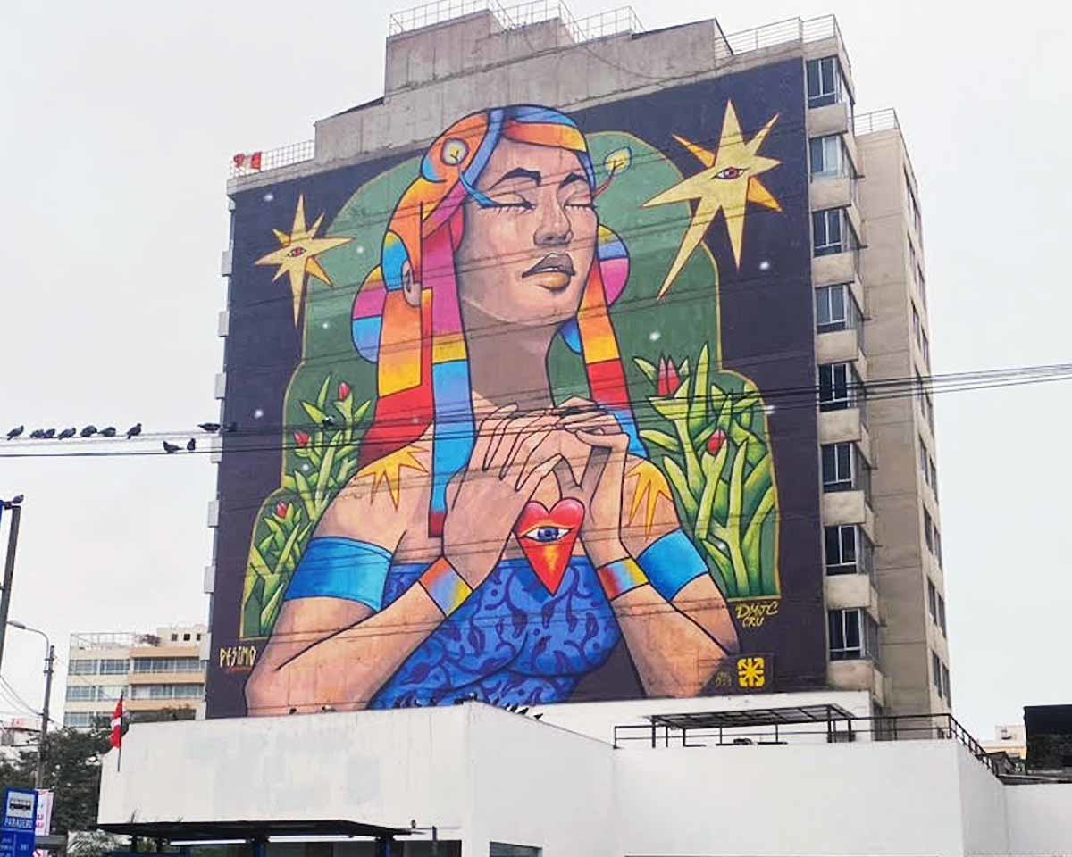 miraflores lima mural
