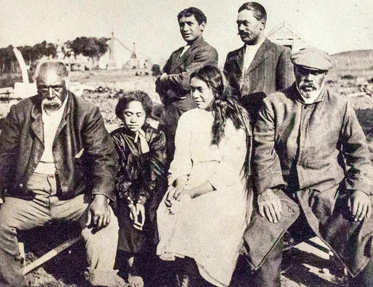 moriori group woman
