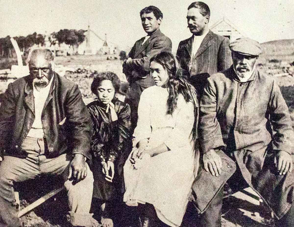 moriori group woman