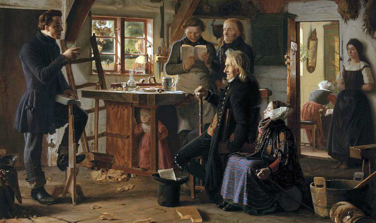 mormons visit country carpenter