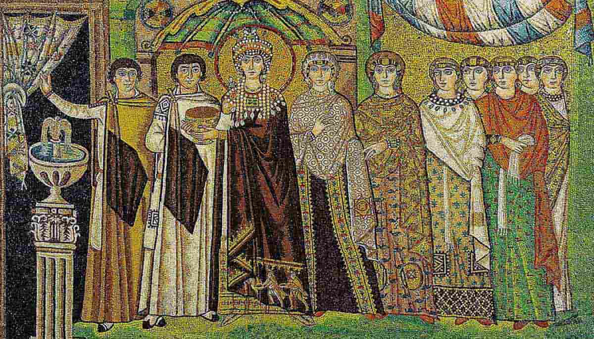mosaic theodora basilica san vitale