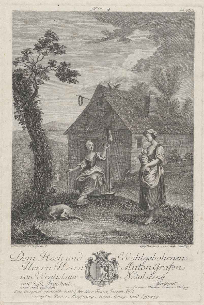 motherhood nursing johann balzer 1760 99