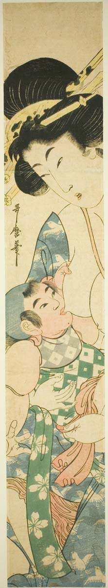 motherhood nursing kitagawa utamaro ii 1801