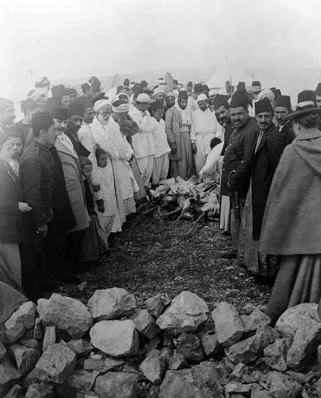 mt. gerizim feast of passover photograph