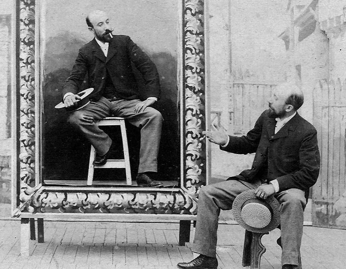 mysterious portrait georges melies movie still