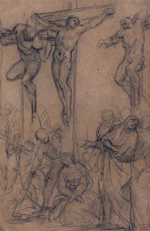 naldini the crucifixion sketch