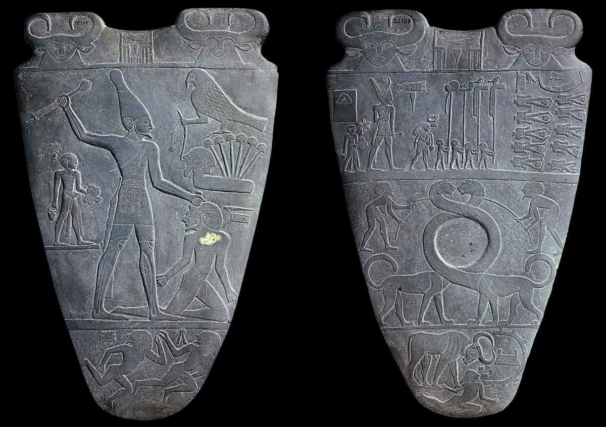 narmer palette smiting