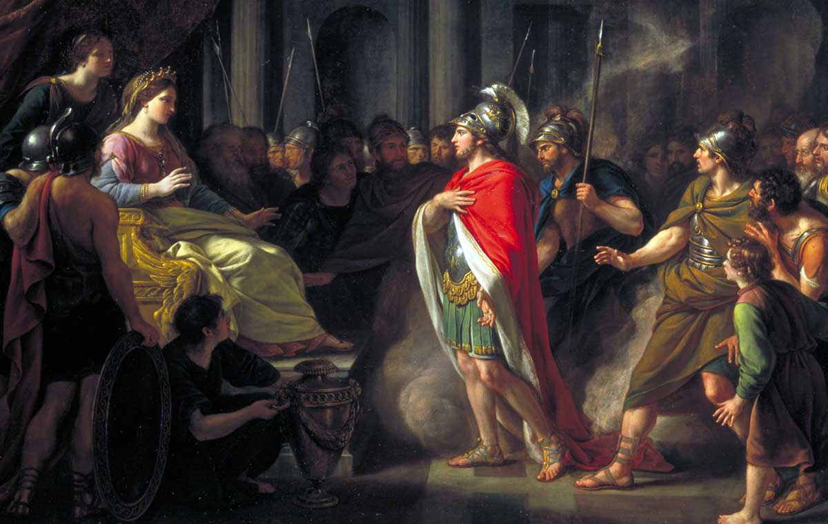 nathaniel dance holland meeting of dido and aeneas painting