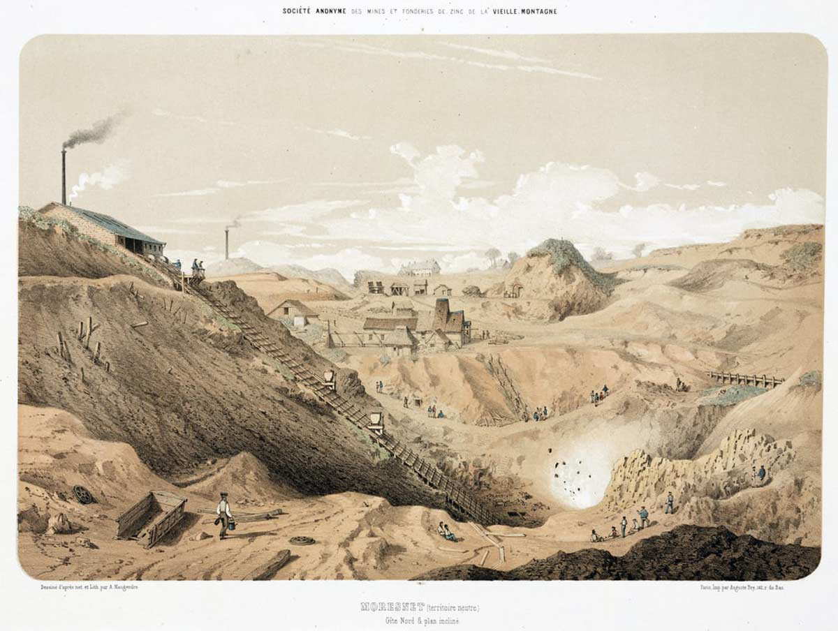 neutral moresnet zinc mines photo