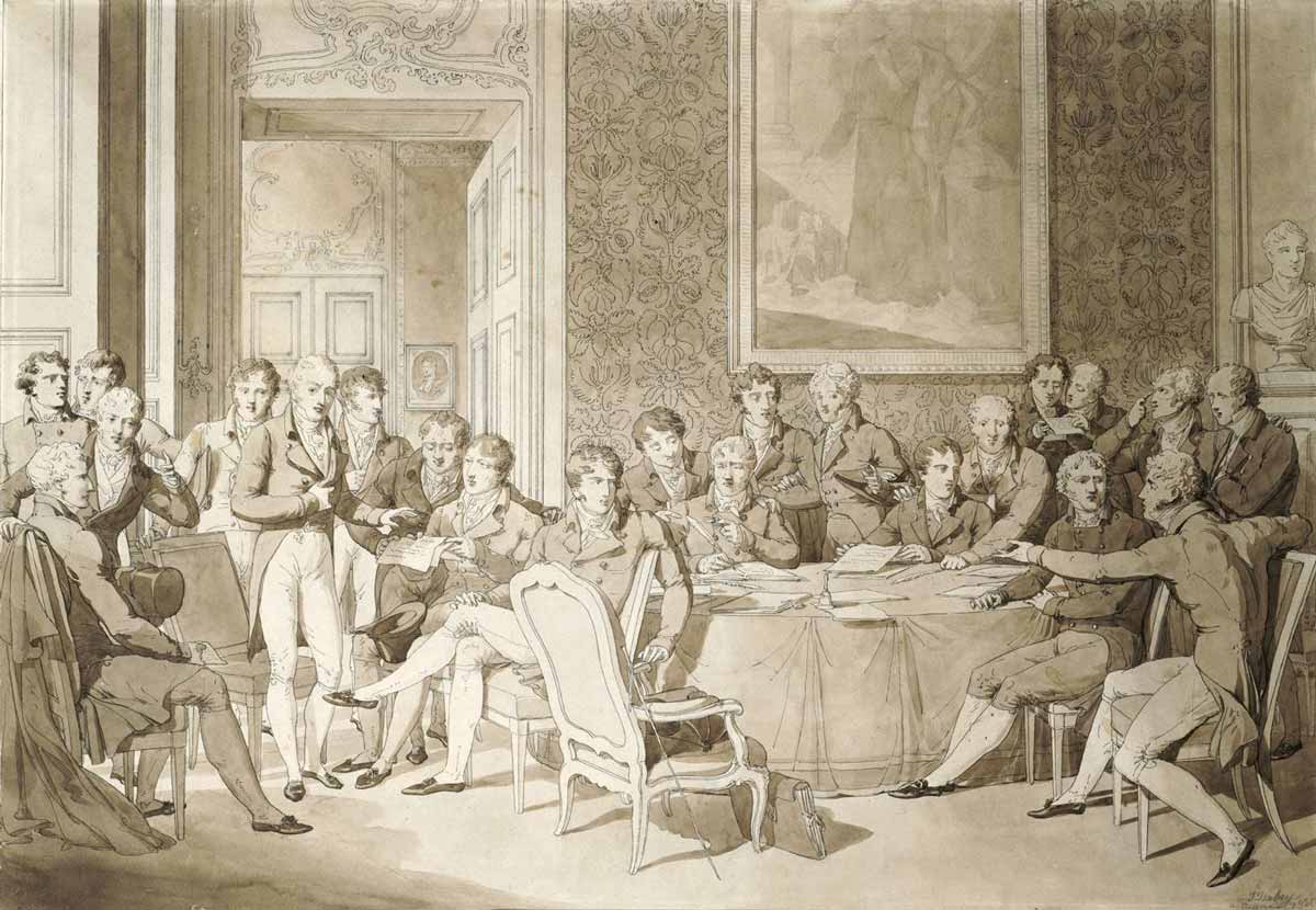 nicoud guillaume vienna congress painting