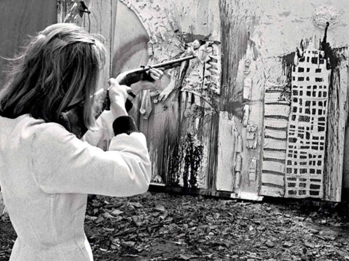 niki de saint phalle tirs photograph morain