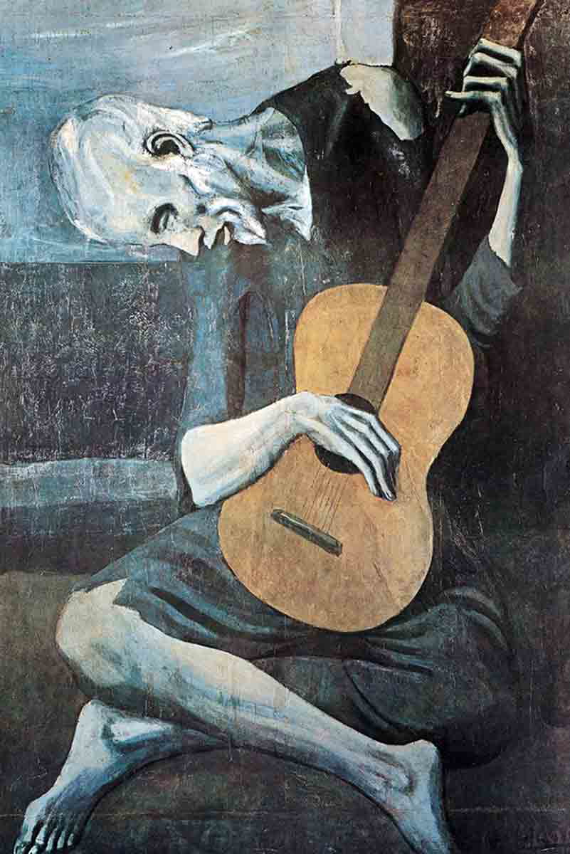 old guitarist pablo picasso