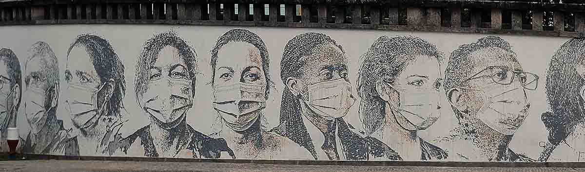 pandemic mural porto